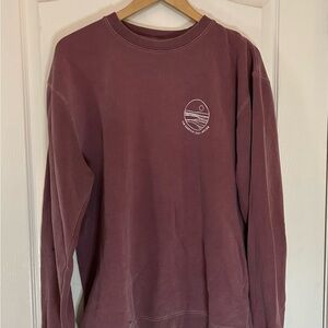 Faded Mauve Leo Carrillo Beach Malibu Sweatshirt
